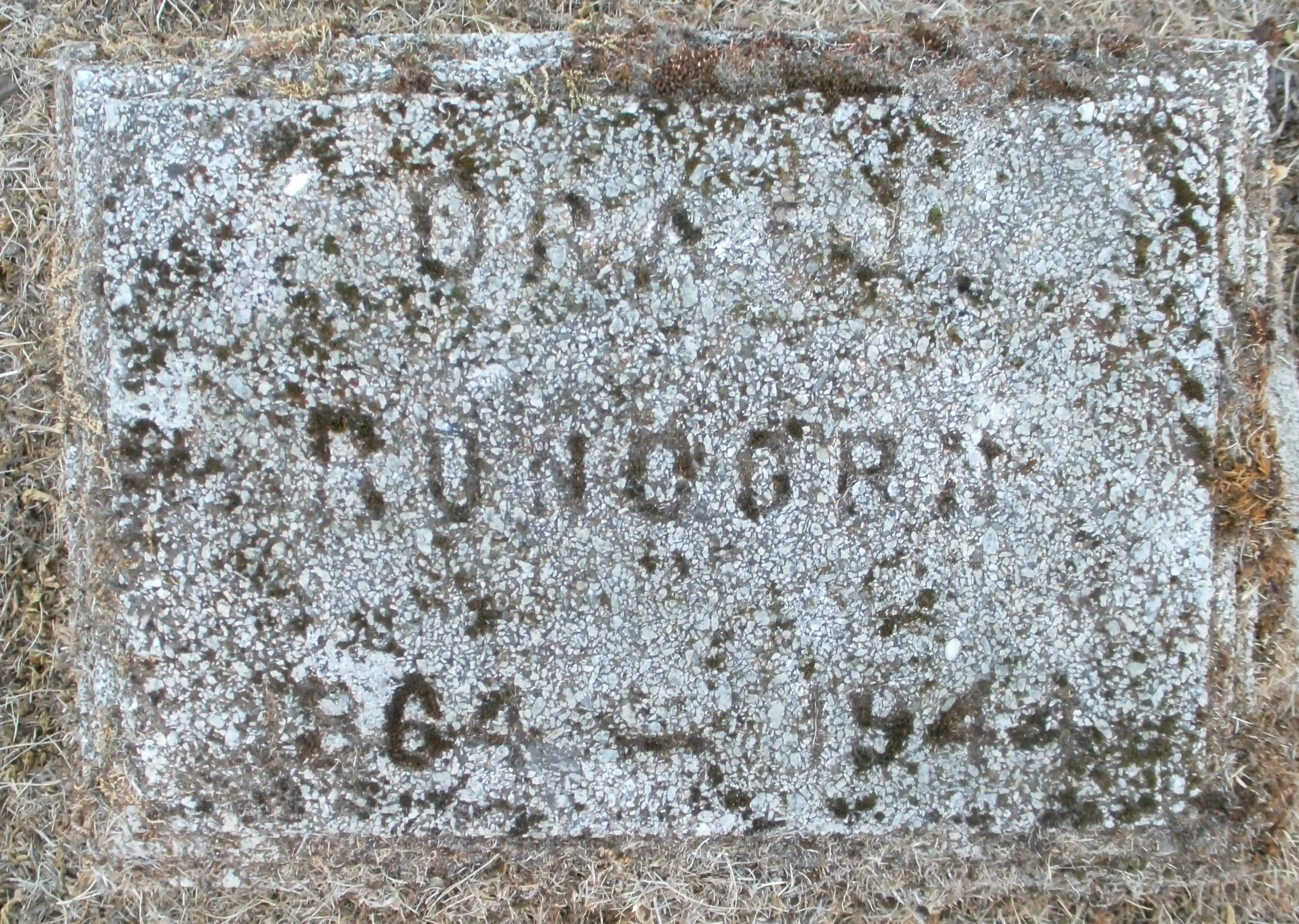 Ora Runcorn's gravestone